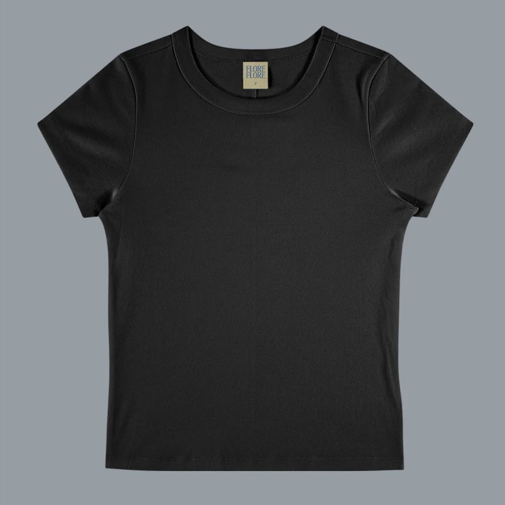 Flore Flore Black Car Baby Tee